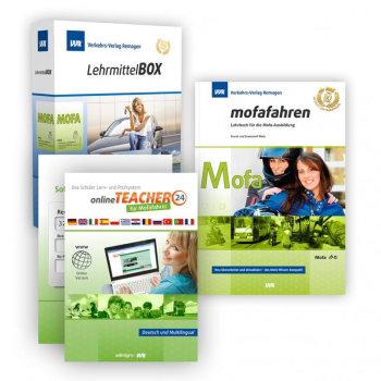 Lehrmittel-Box "Mofa" mit Online-Zugang inkl. App