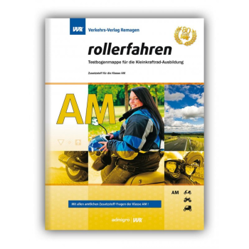 Testbogenmappe "rollerfahren" Klasse AM