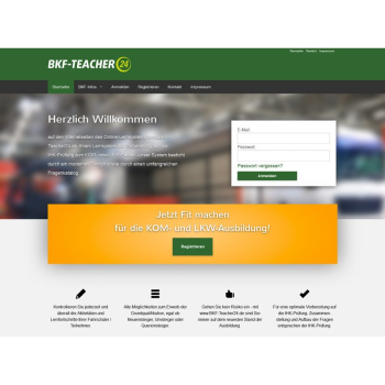 Online-Lernsystem: BKF-Teacher24