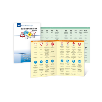 Pocket-Guide -Multilingual- Verkehrszeichenkarte