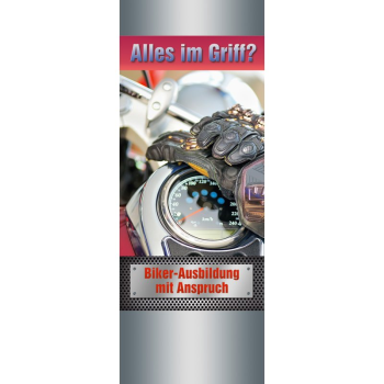 Banner-Display "Alles im Griff"