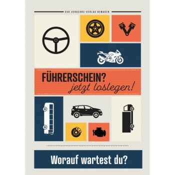 Poster "Führerschein? jetzt loslegen!"