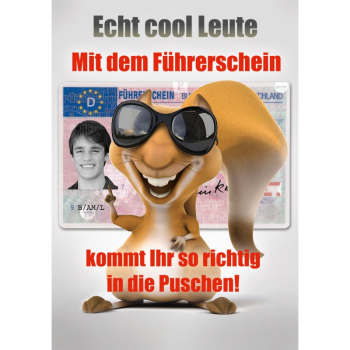 Poster "Echt cool Leute!"