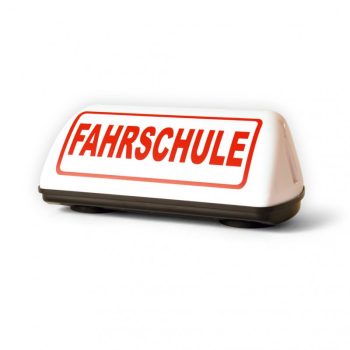 Magnet-Dachschild Speed "FAHRSCHULE"