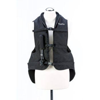 Motorradweste "Fahrschule" mit Airbag-System "Turtle" (schwarz)