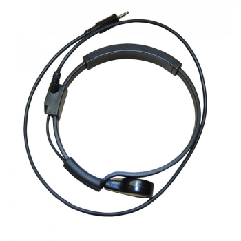 Kehlkopf-Mikrofon m. Schallschlauch-Ohrhörer FBT-10961