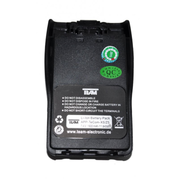 Li-Ion Akku für Funkgerät für "Profi VHF PT149", "Profi VHF Z5" und "Profi VHF X5" (ZEA-SL)
