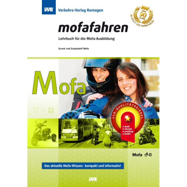 Lehrbuch "mofafahren" in 6 Lektionen