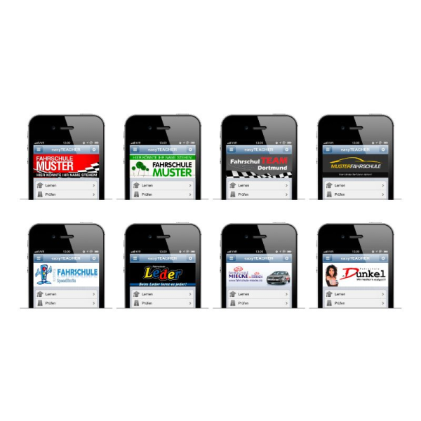 Individuelles Logo auf unserer easyTEACHER App