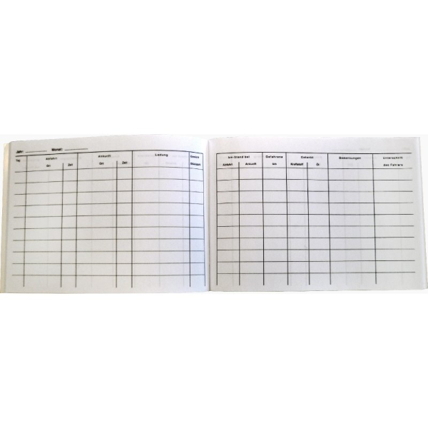 Fahrten- und Reisekostenbuch für PKW