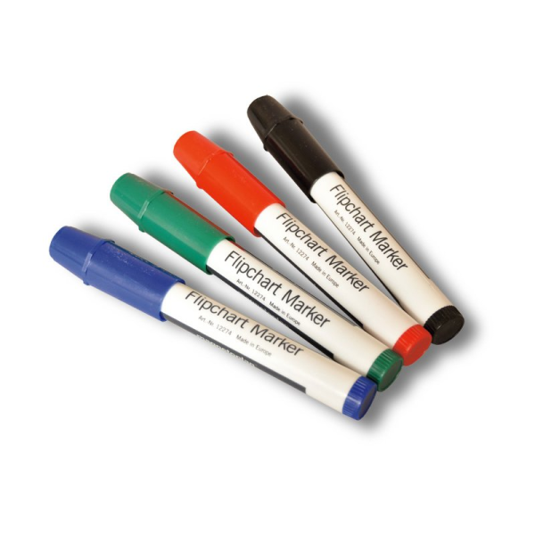 Flip-Chart-Marker 4er Set