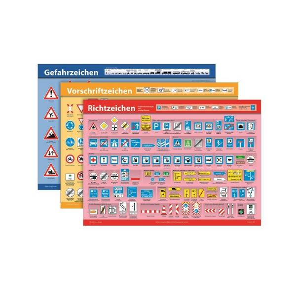 Poster-Set "Verkehrszeichen"