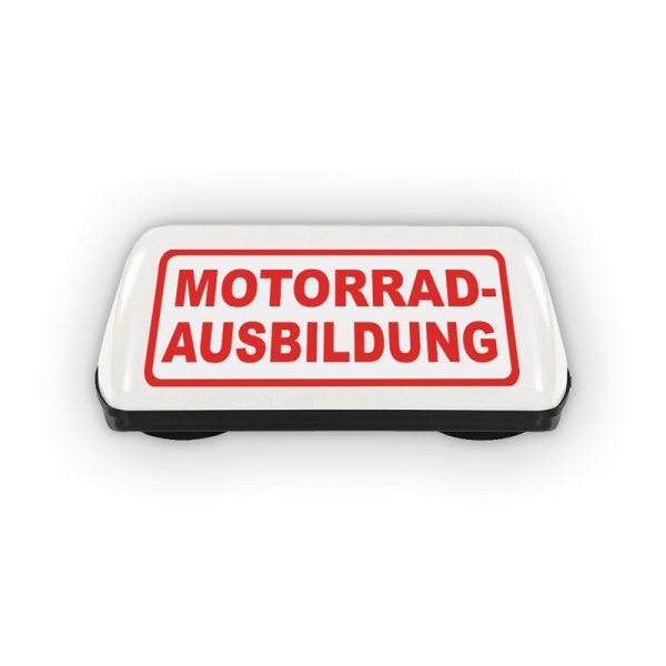 Magnet-Dachschild Speed "MOTORRAD-AUSBILDUNG"