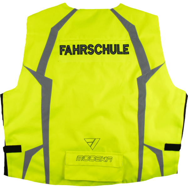 Sicherheits-Motorradweste "FAHRSCHULE"